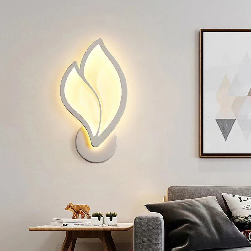Lighting Decoration On Wall - モダンなインテリアウォールライト、リビングルームの背景壁装飾、寝室のベッドサイド照明、クリエイティブなLEDライト