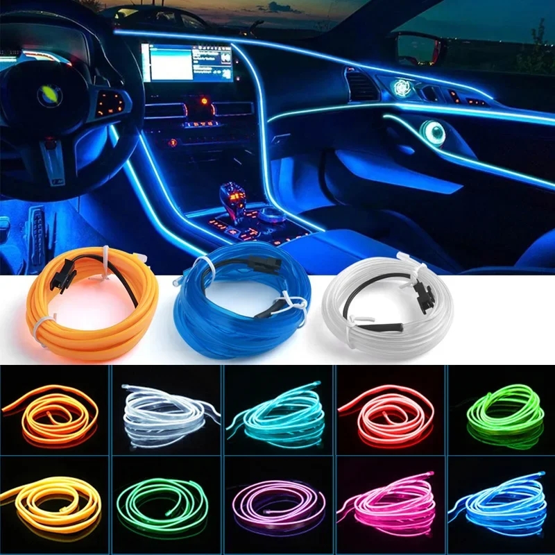 Lighting Bolt Decor - 1 メートル/3 メートル/5 メートル車内 Led 装飾ランプ