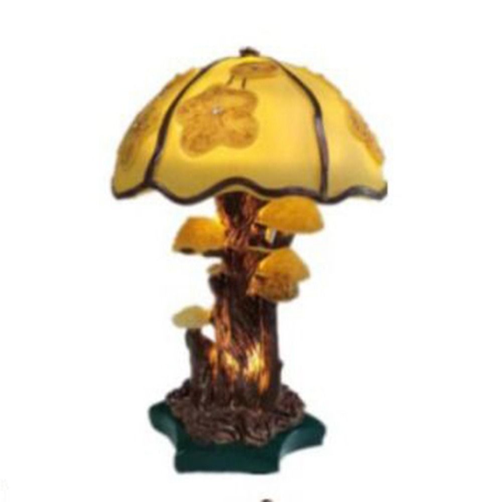 Mushroom Table Lamp - ユニークな美的デザインのテーブルランプ樹脂製の心地よい光のマッシュルームランプUSB発光デスクトップオーナメント家の装飾