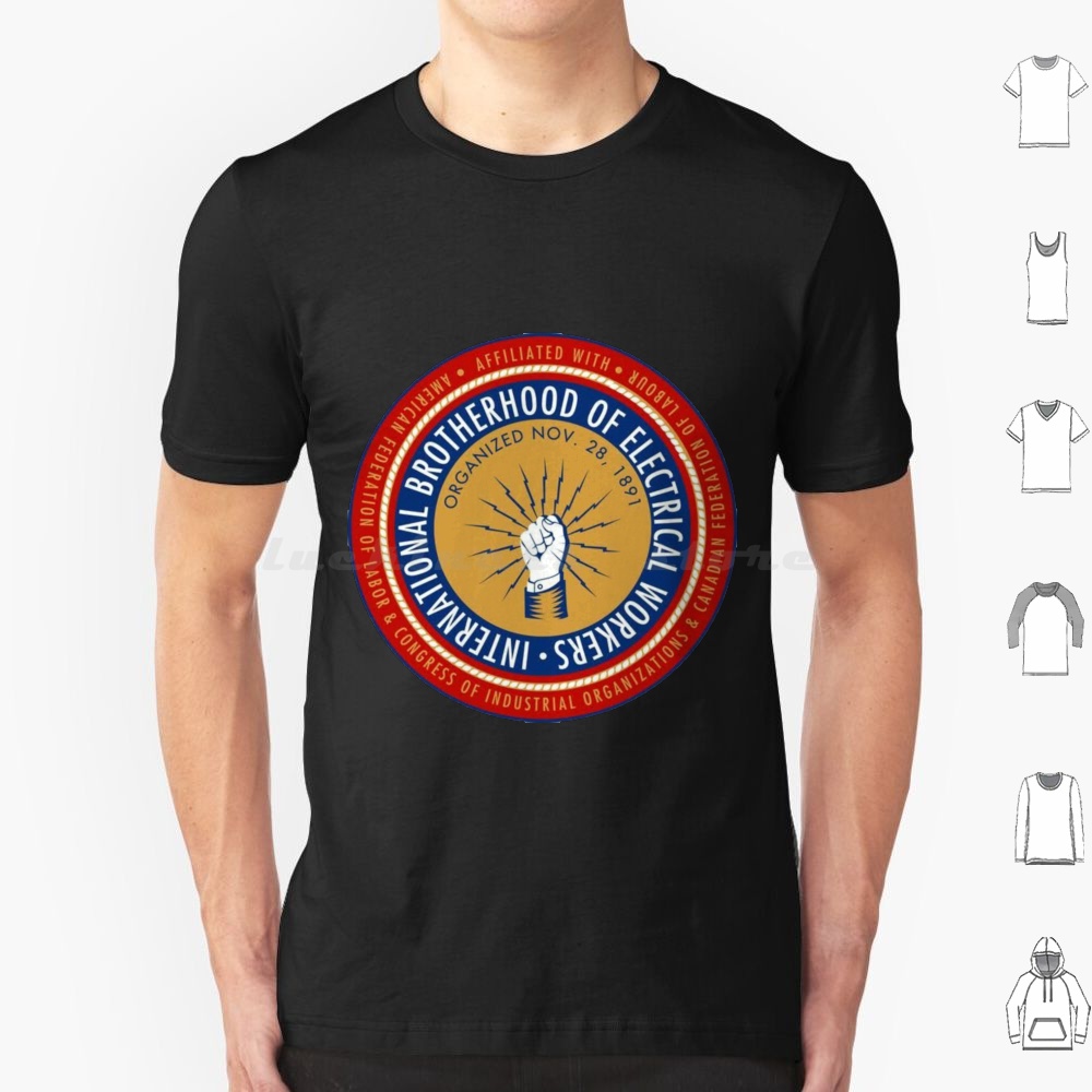 Union Lighting & Decor Hours - Ibew 電気技師-クール T シャツビッグサイズ綿 100% 電気電気技師ユニオン