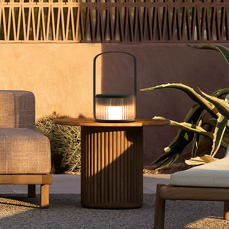 Lighting Decoration Outdoor - 屋外充電式ポータブルアンビエントライトソーラー芝生ヴィラガーデンライト防水ガーデンデコレーションテラス