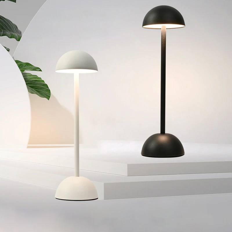 Mushroom Table Lamp - 北欧のキノコ型LEDテーブルランプ,タッチUSB,充電式,固定具,家庭,寝室,寮,書斎,ベッドサイド,装飾,ナイトデスク用