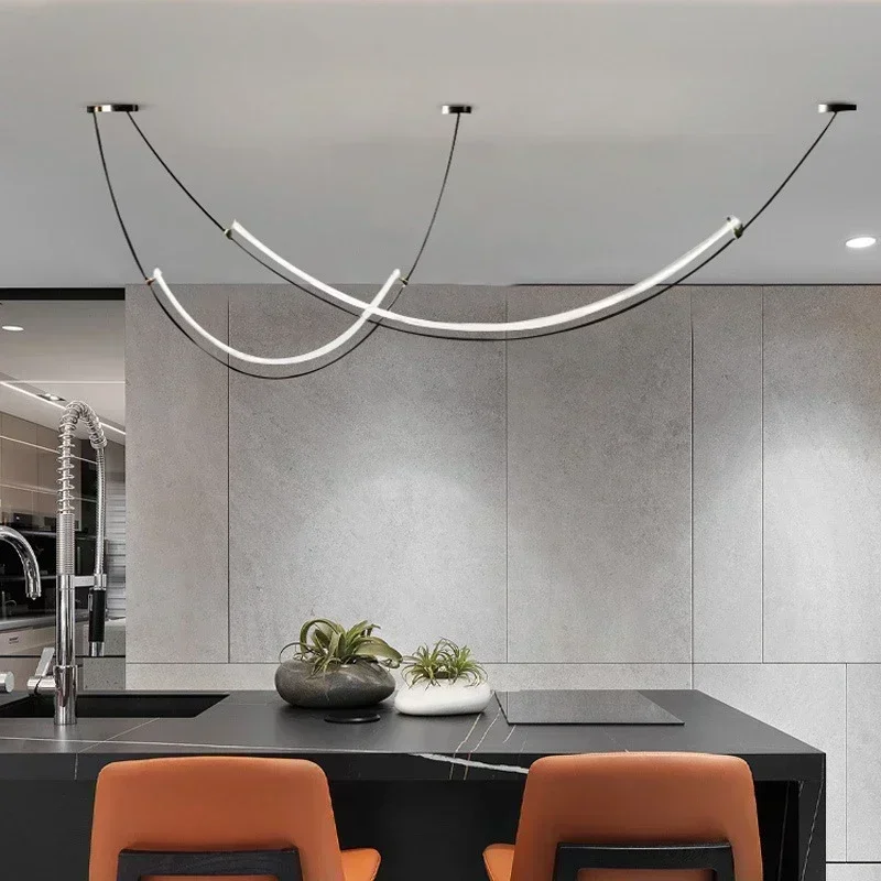 モダンな北欧デザインの吊り下げ式LEDシーリングライト,ミニ - Decor Lighting Floor Lamps のレビューと価格