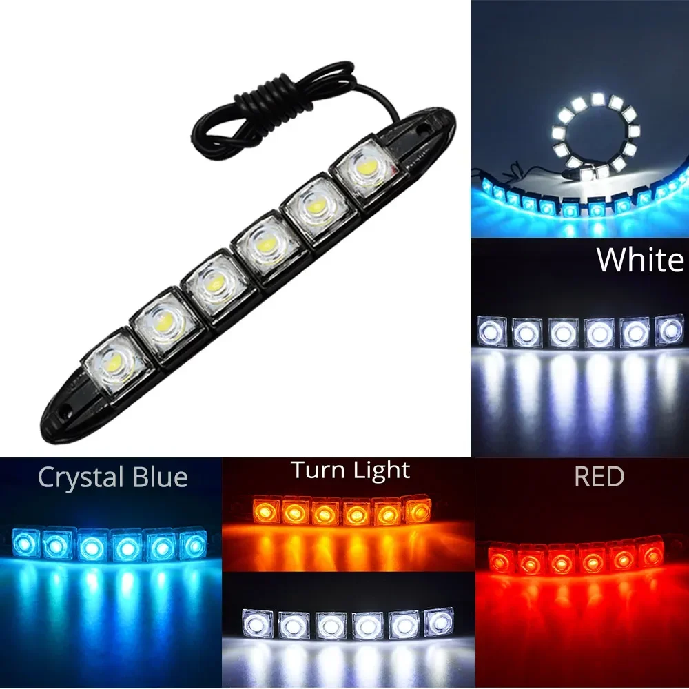 防水DRL LEDカーライト,装飾ライト,フレキシブル,デイ - Lighting Bolt Decor のレビューと価格