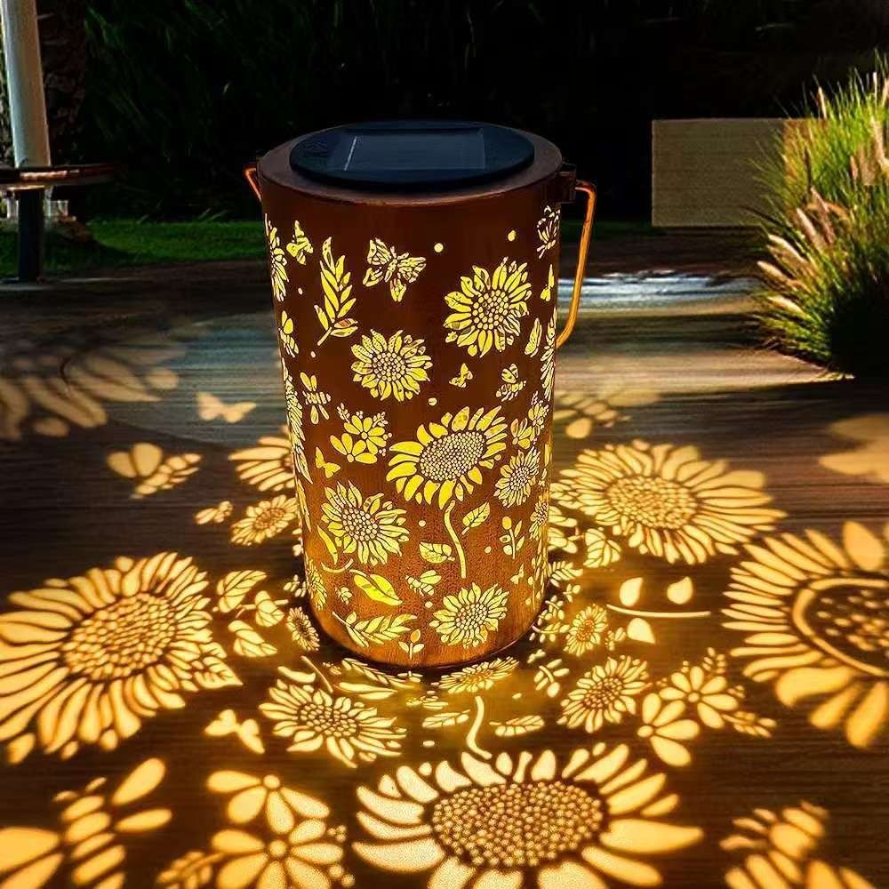 ひまわりライトとシャドウライト防水屋外ライトソーラーパワーで - Lighting Decoration Outdoor のレビューと価格