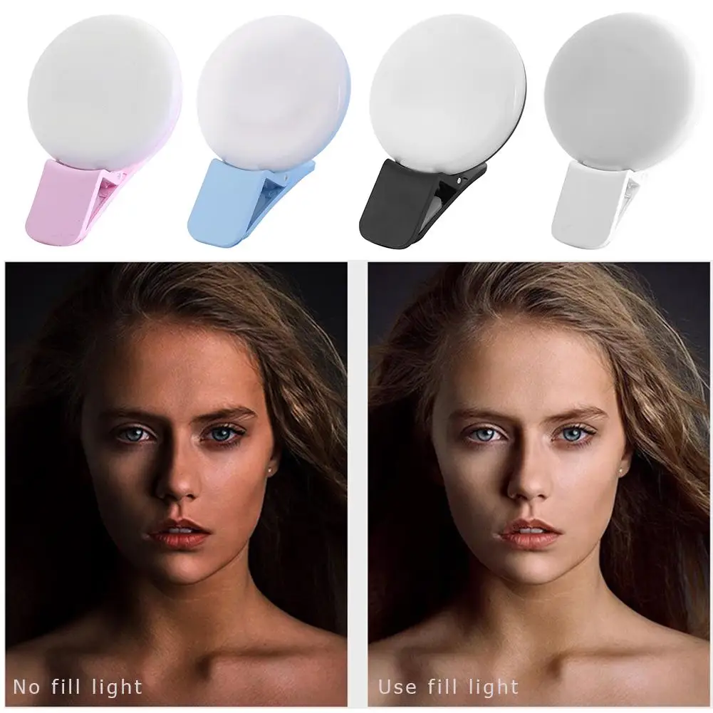携帯電話 LED Selfie リングライトポータブルミニ耐 - Lighting Gallery のレビューと価格