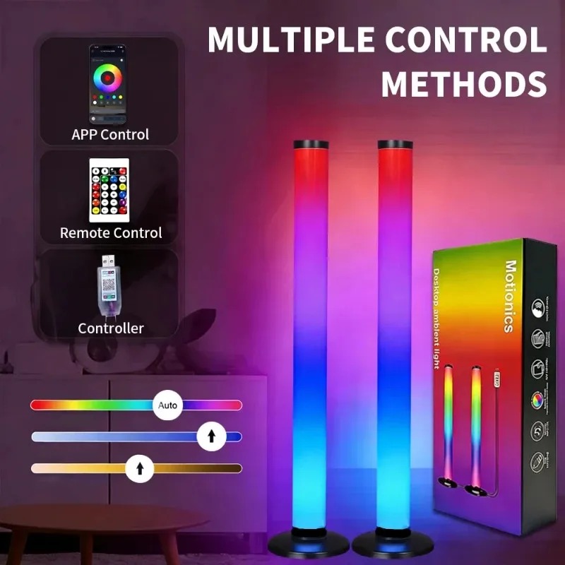 RGB LEDライトバー USB給電式、スマートTVアンビエ - Home Lighting And Decor のレビューと価格