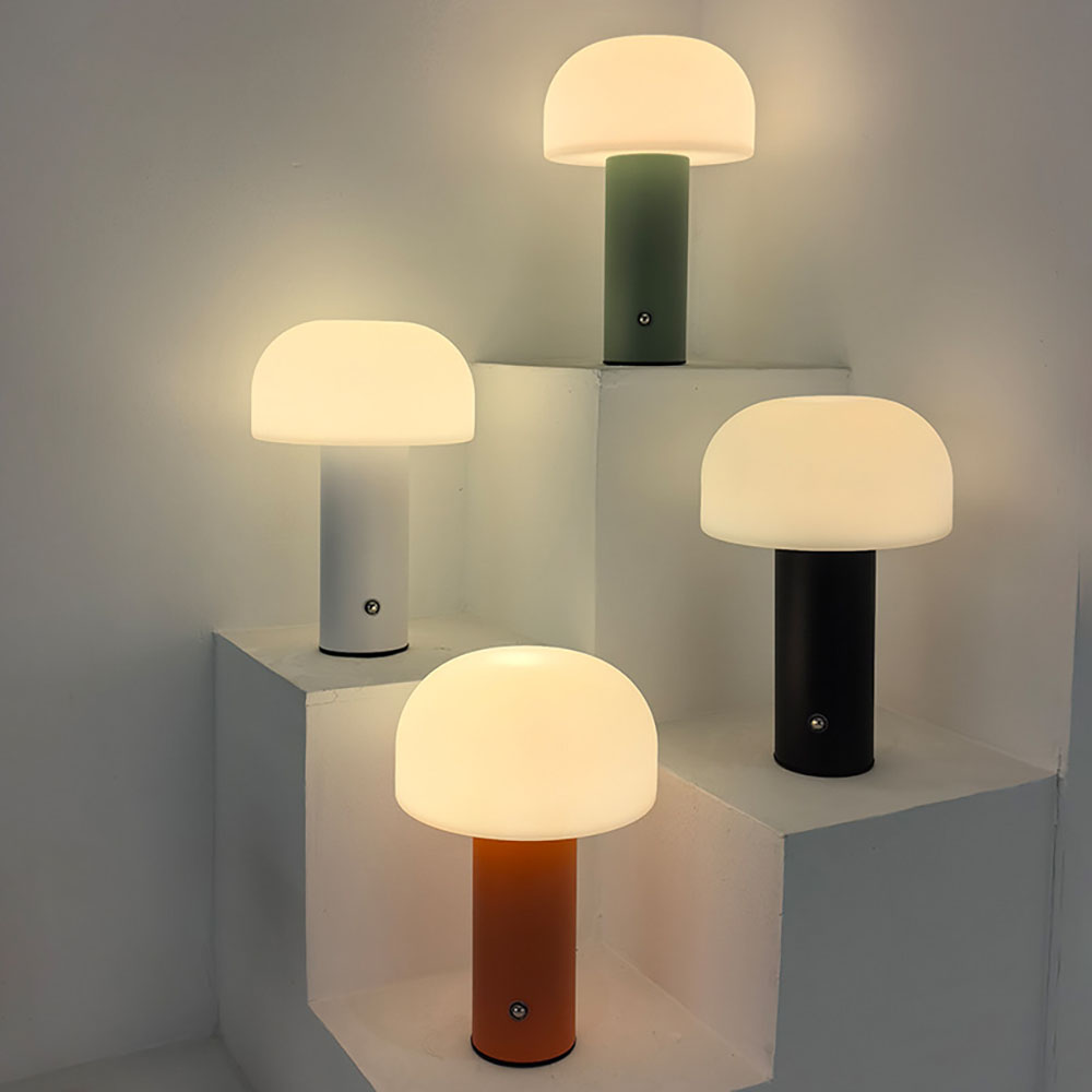 キノコ調光LEDデスクランプ,充電テーブルランプ,バー,レス - Mushroom Table Lamp のレビューと価格