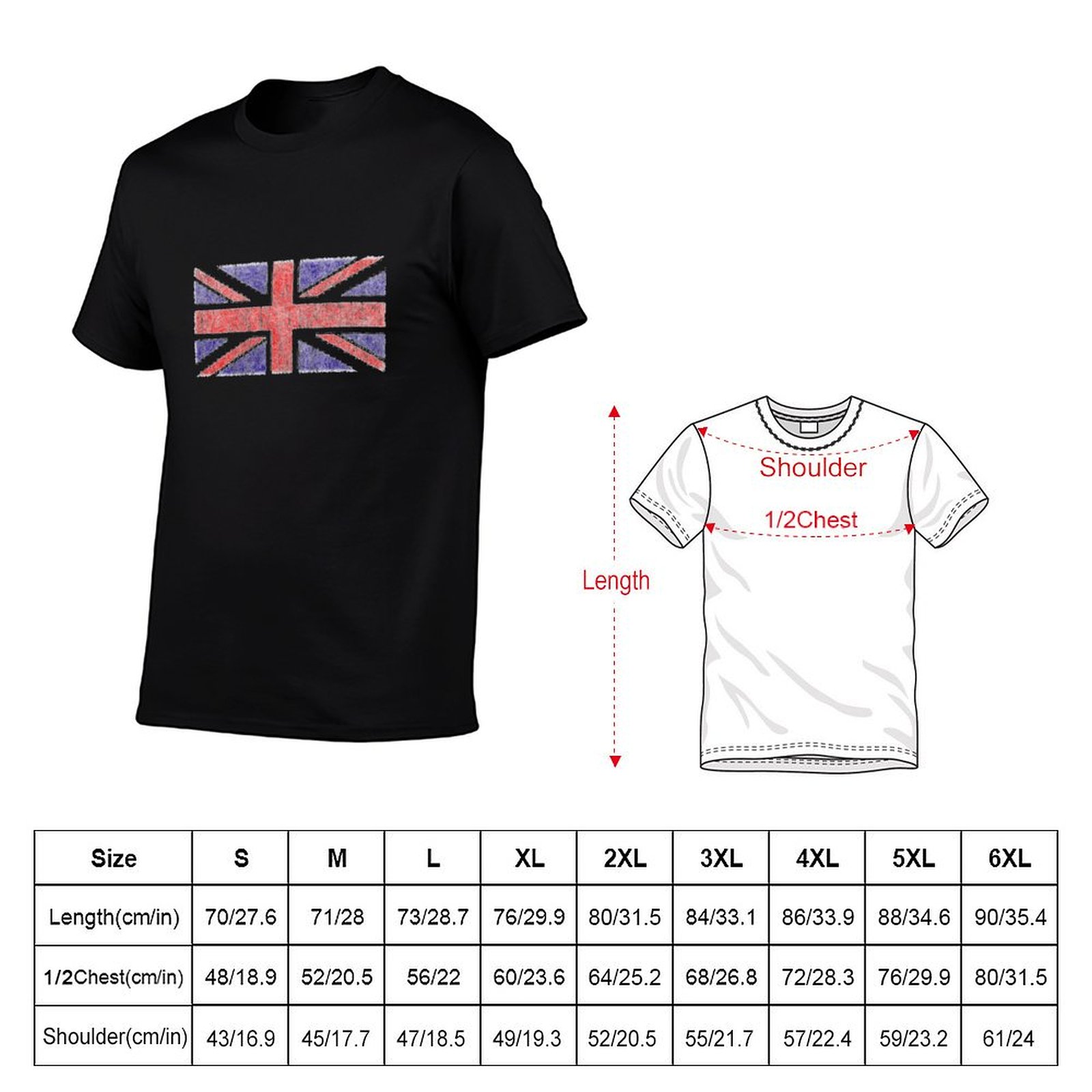 ヴィンテージ英国ユニオンジャック旗Tシャツライトアスレチック - Union Lighting & Decor Hours のレビューと価格