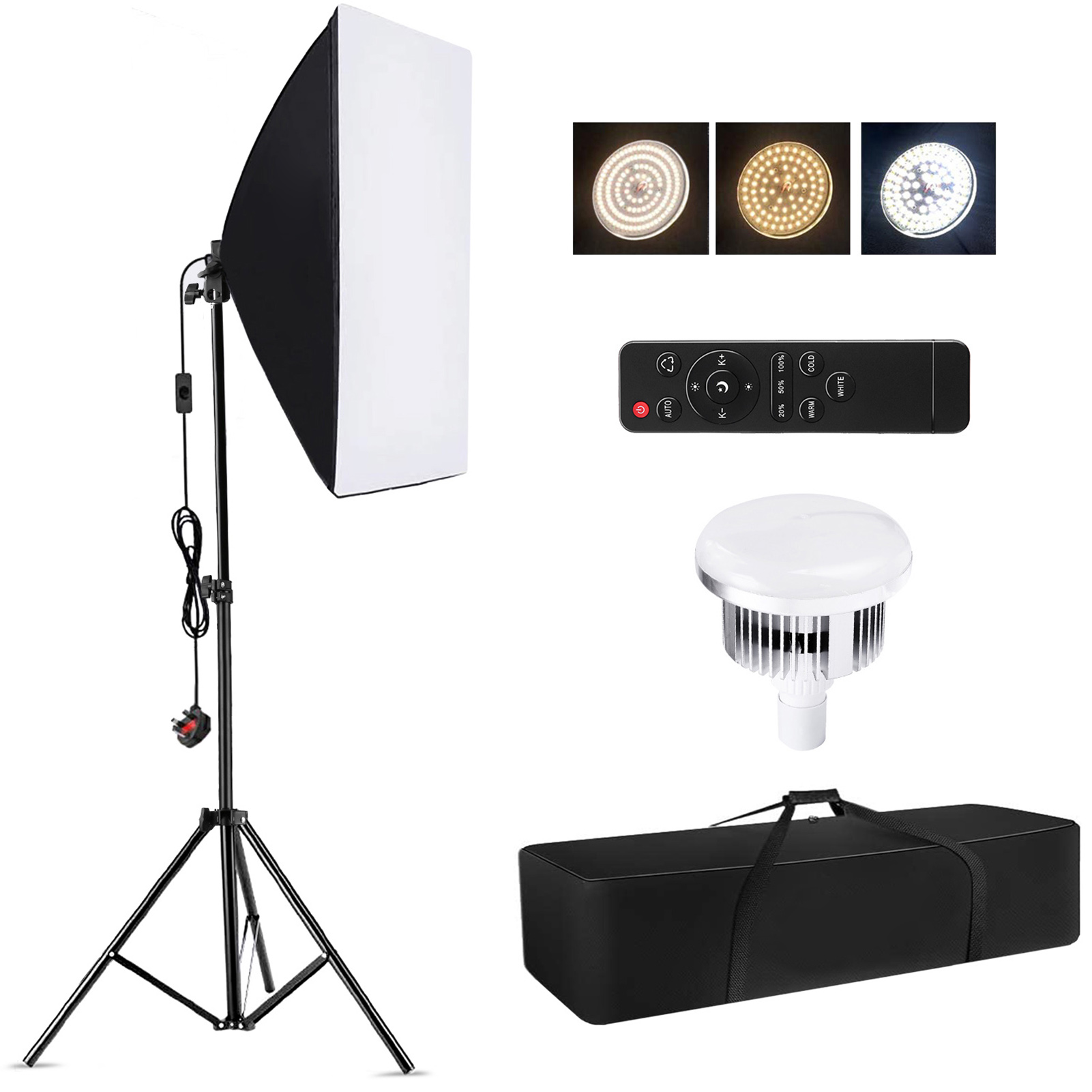 Camnoon Studio 写真撮影ライトキット ソフトボ - Lighting Gallery のレビューと価格