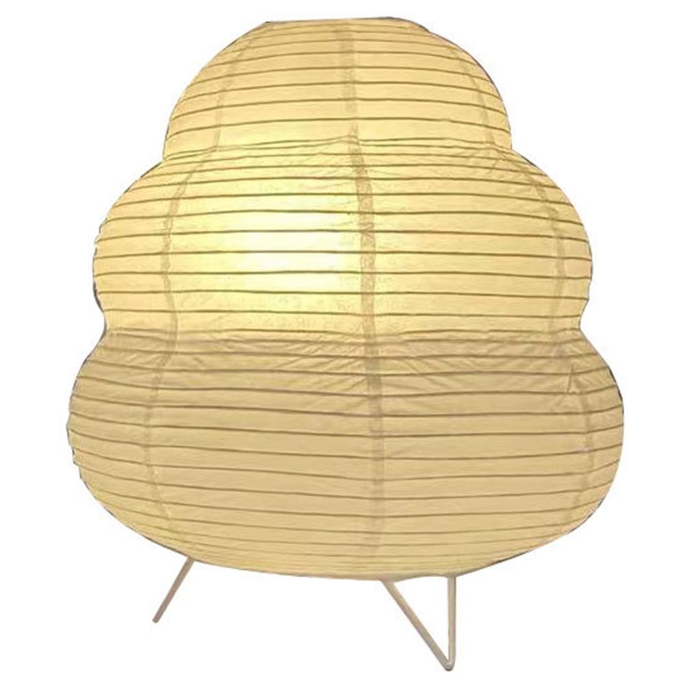 ベッドサイドスタディテーブルランプ和紙クリエイティブ三脚フロ - Decor Lighting Floor Lamps のレビューと価格