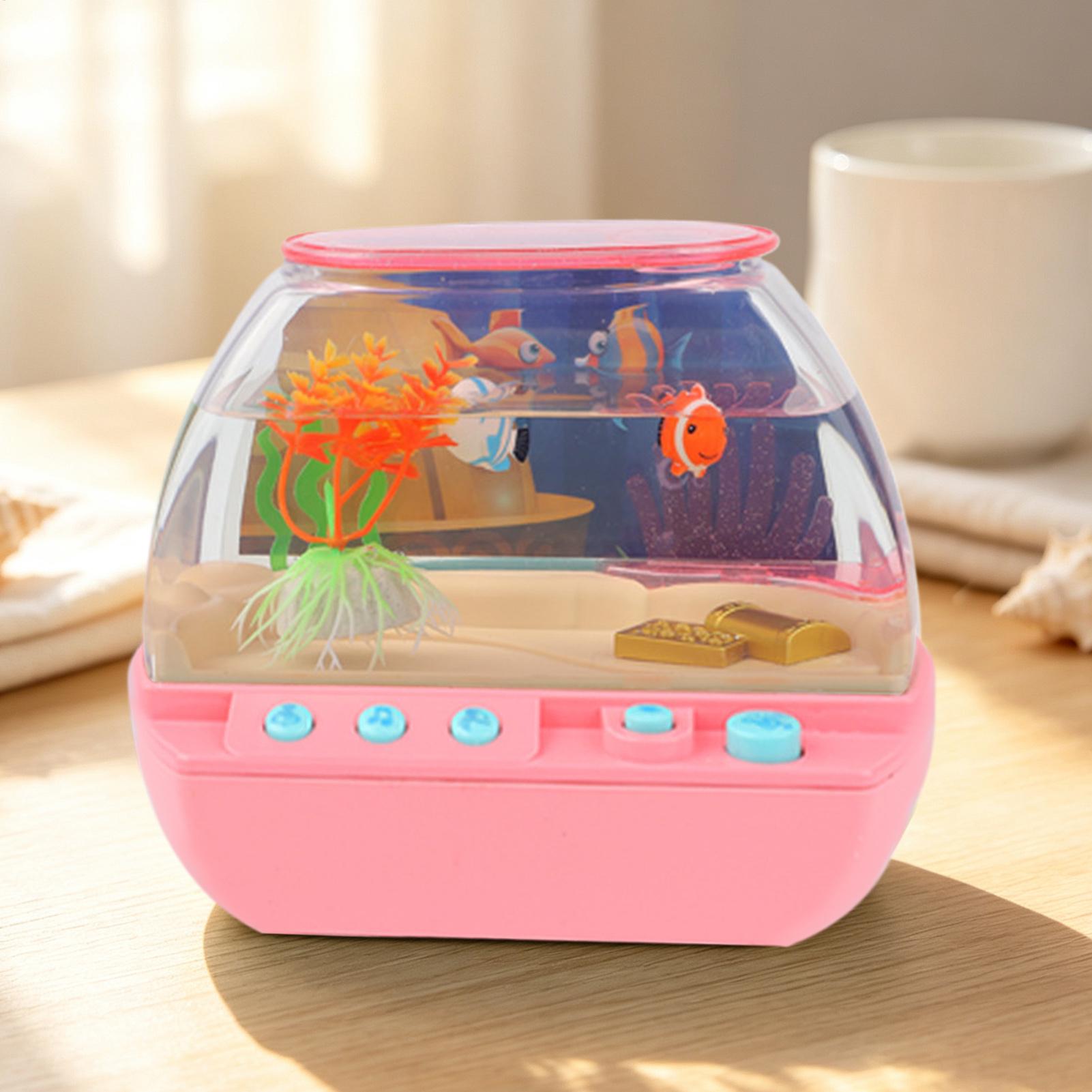 おもちゃの水槽 ホームデコレーション 音楽と光付き 模擬水槽 - Home Lighting And Decor のレビューと価格