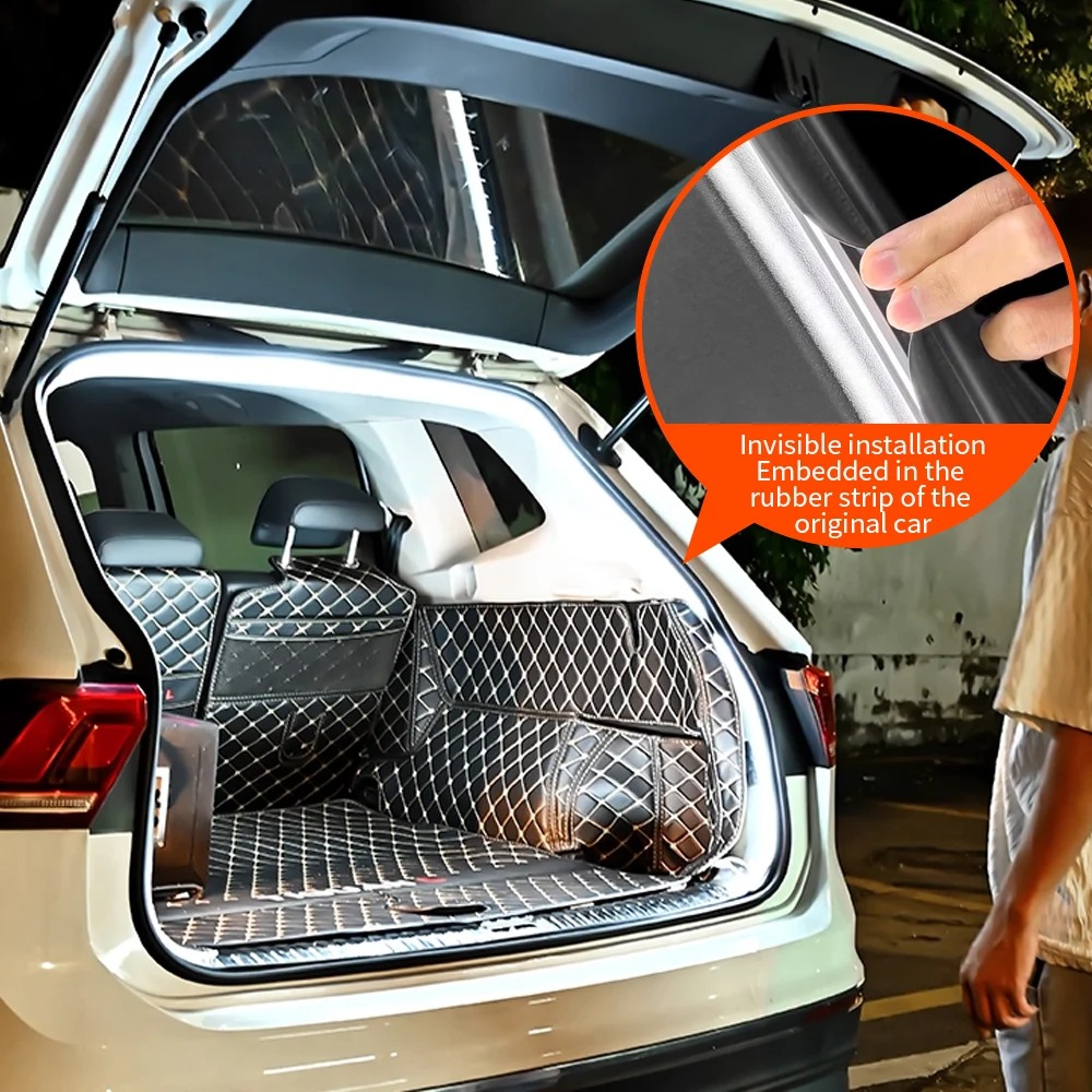 車の高輝度トランク照明アンビエントライト 2/4 メートルイ - Lighting Bolt Decor のレビューと価格