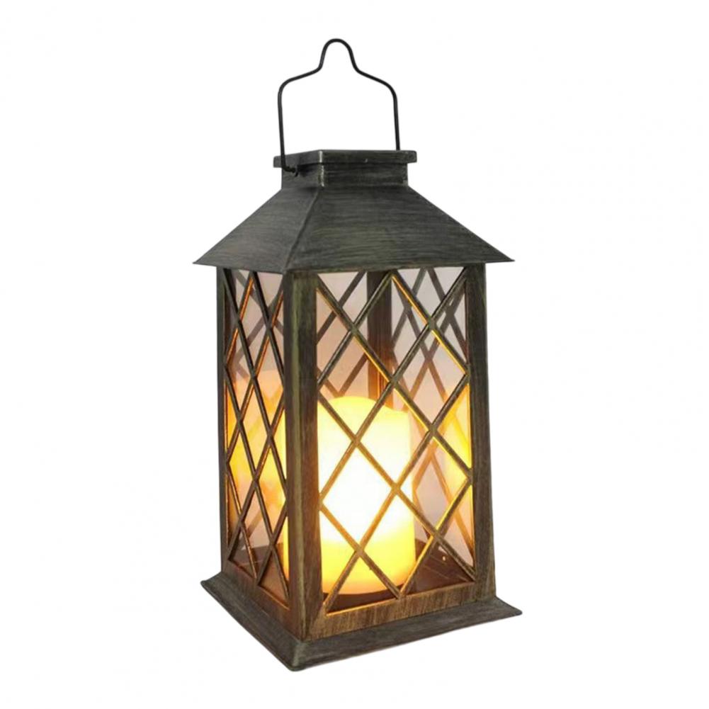 レトロソーラーランタン、屋外ソーラーキャンドルランタン、吊り - Lighting Decoration Outdoor のレビューと価格