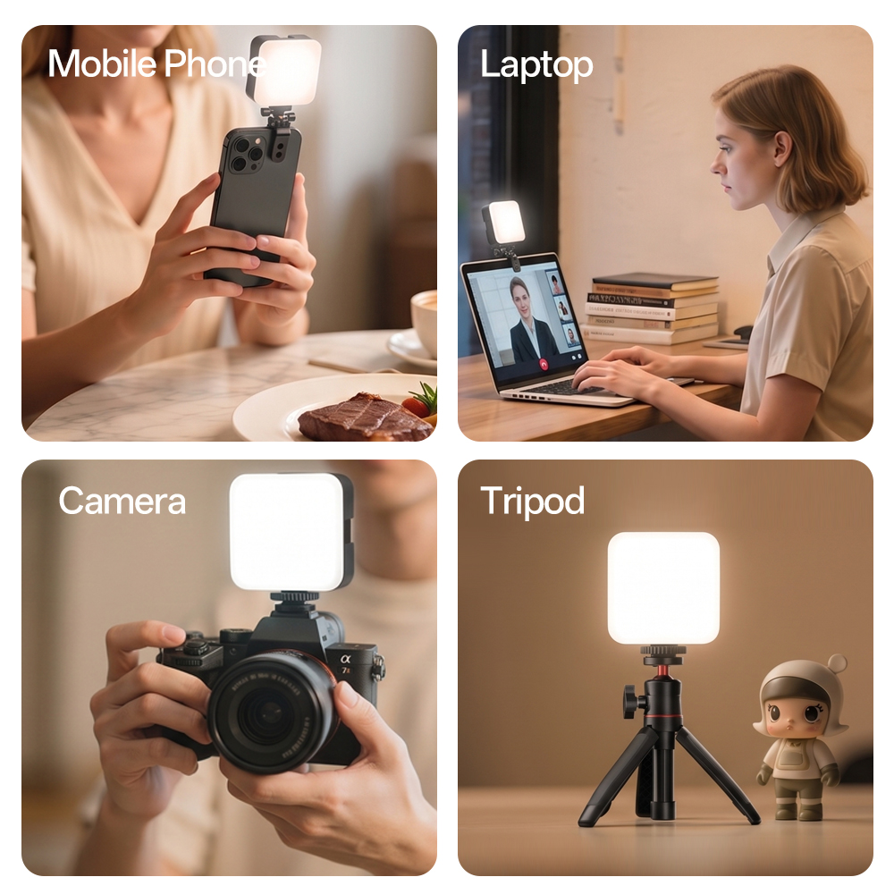 ポータブルミニポケットLEDフィルライト、スマートフォンクリ - Lighting Gallery のレビューと価格