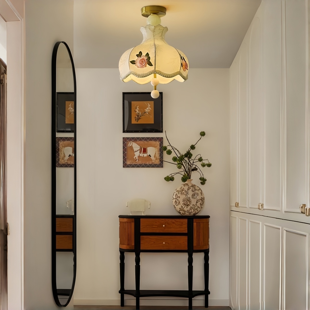 エレガントなローズシャンデリア、ロマンチックなフレンチレトロ - Decor Timeless Lighting のレビューと価格