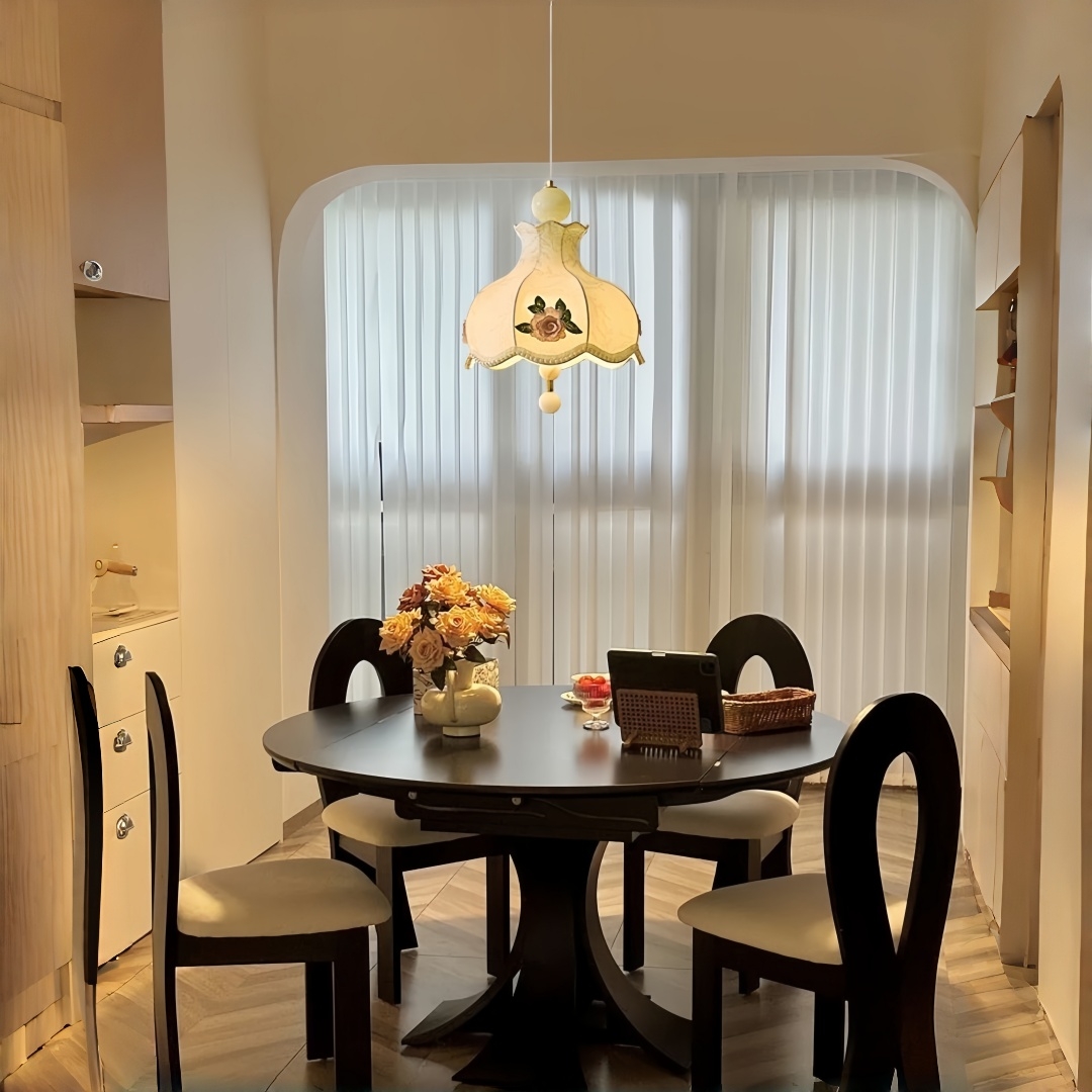 エレガントなローズシャンデリア、ロマンチックなフレンチレトロ - Decor Timeless Lighting のレビューと価格