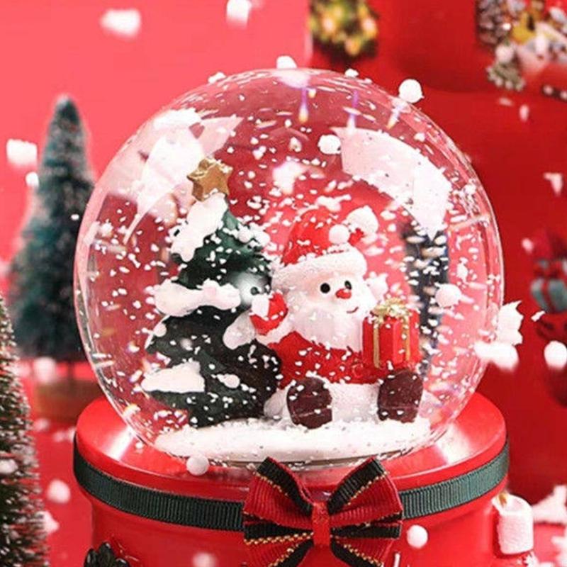 雪だるまのクリスタルボールホリデーデコレーションLEDライト - Decor Timeless Lighting のレビューと価格