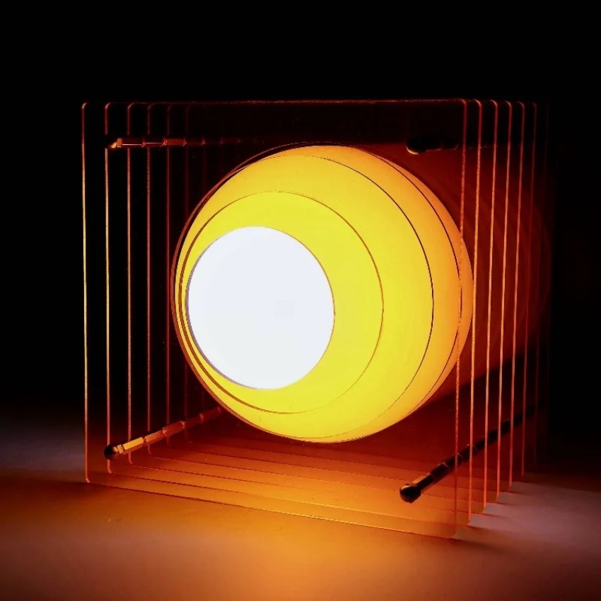 DIY ムーンランプ アクリル千層ランプ デスクトップ装飾  - Home Lighting And Decor のレビューと価格