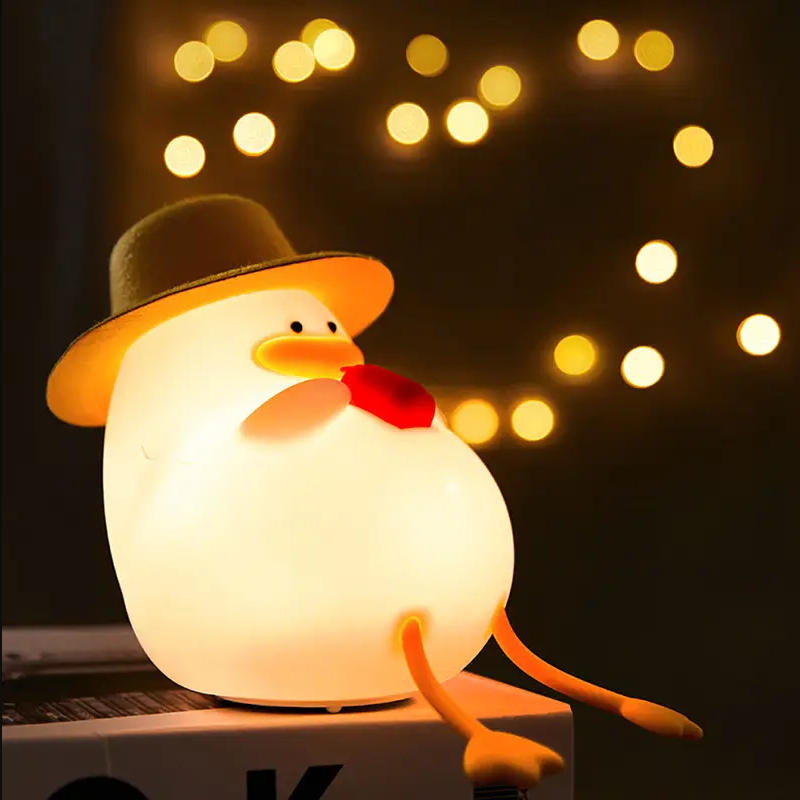 ハッピーダックナイトライト、タッチコントロールベッドサイドラ - Home Lighting And Decor のレビューと価格