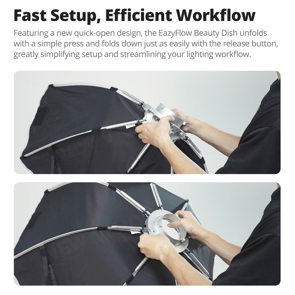 新しいGodox EazyFlowビューティーディッシュ 6 - Lighting Gallery のレビューと価格