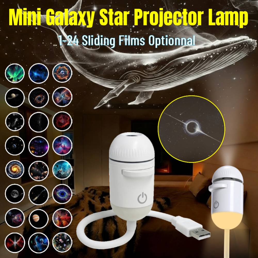 ギャラクシー星空ナイトライトプロジェクター360 °   明 - Home Lighting And Decor のレビューと価格