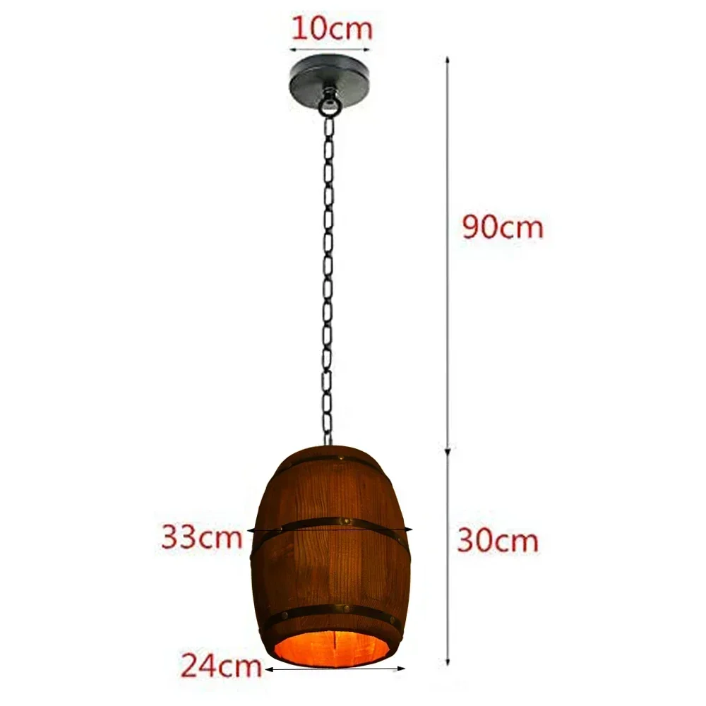 素朴なランプヴィンテージシャンデリア木製ペンダントライトワイ - Home Lighting And Decor のレビューと価格