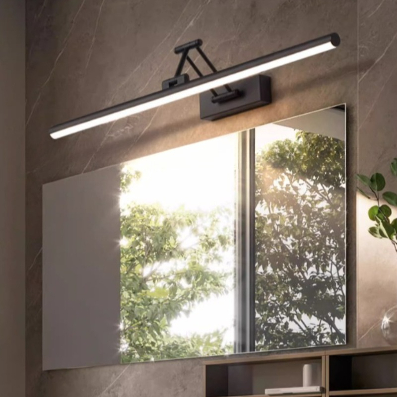 鉄製LEDミラーフロントランプ モダンミニマリズムミラーライ - Lighting Decoration On Wall のレビューと価格