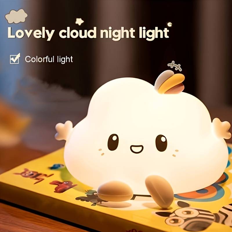 クラウドナイトライト、タッチコントロール調光、充電とタイマー - Home Lighting And Decor のレビューと価格