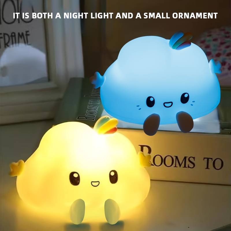クラウドナイトライト、タッチコントロール調光、充電とタイマー - Home Lighting And Decor のレビューと価格