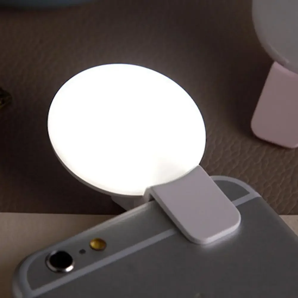 携帯電話 LED Selfie リングライトポータブルミニ耐 - Lighting Gallery のレビューと価格