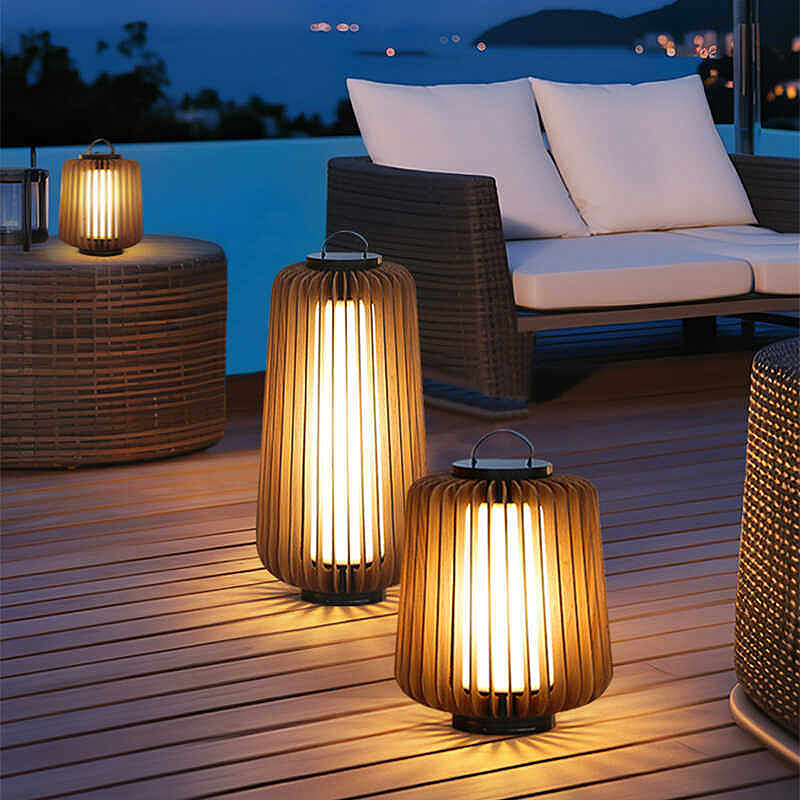 発光フロアランプ中庭ソーラーLED屋外照明非ソーラーランプ屋 - Lighting Decoration Outdoor のレビューと価格